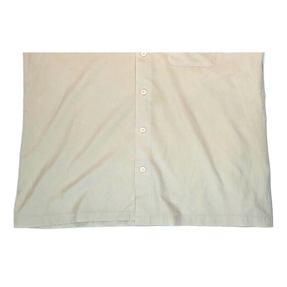 Countess Mara Men's Long Sleeve Beige Dress Shirt Size Medium - Picture 2 of 7